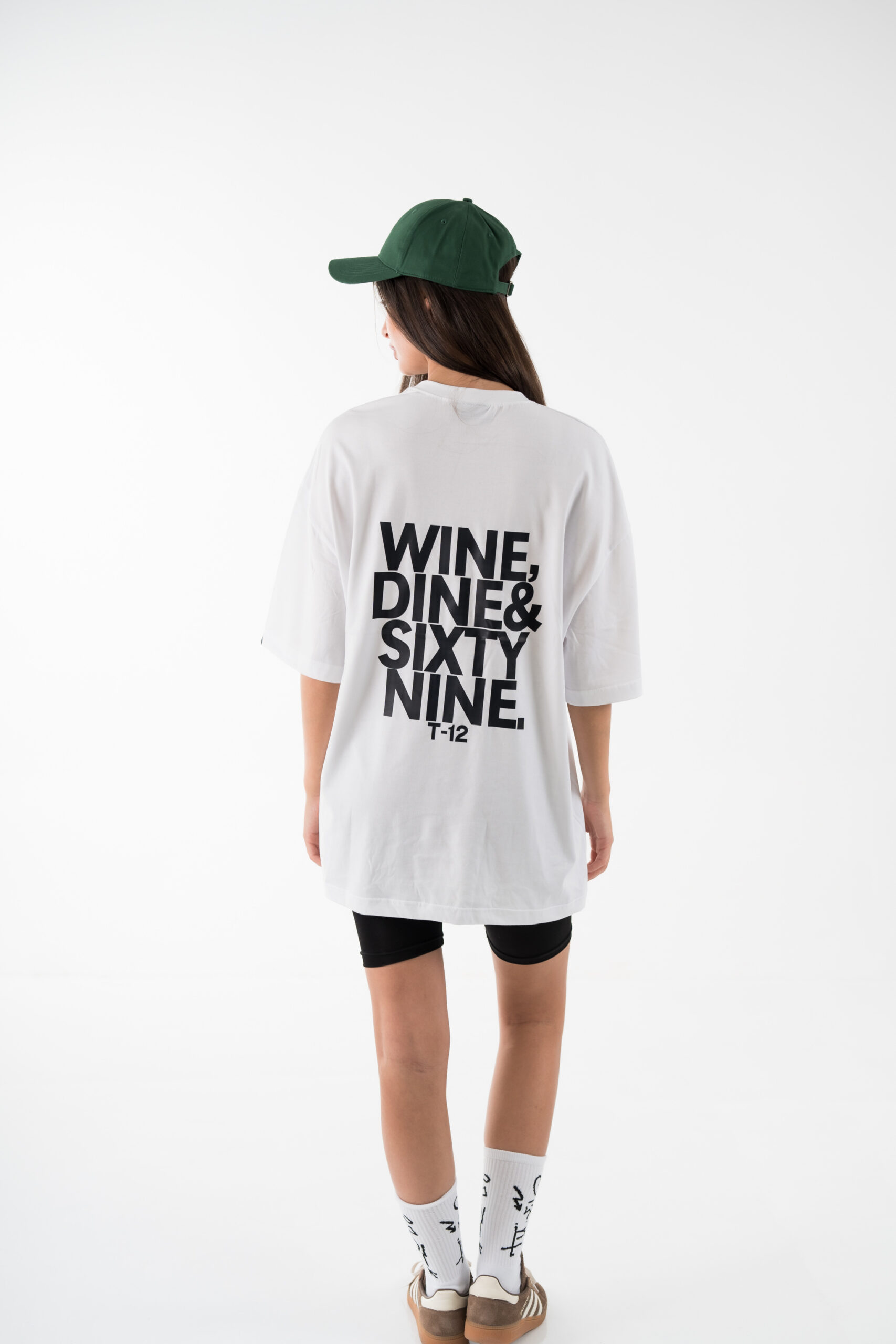 Wine Dine 69 oversized tee Wine Dine 69 oversized tee