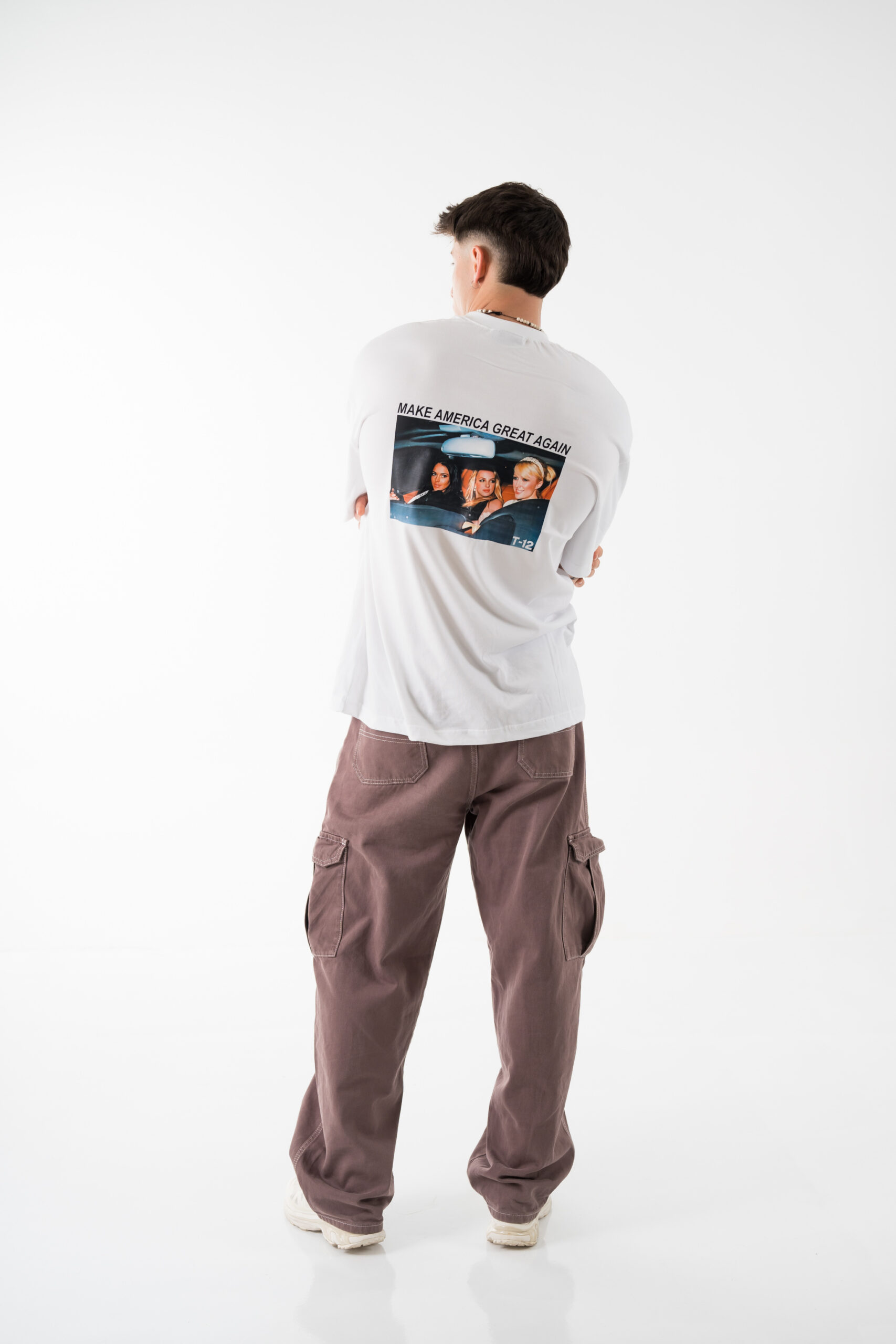 Make  America great again oversized tee