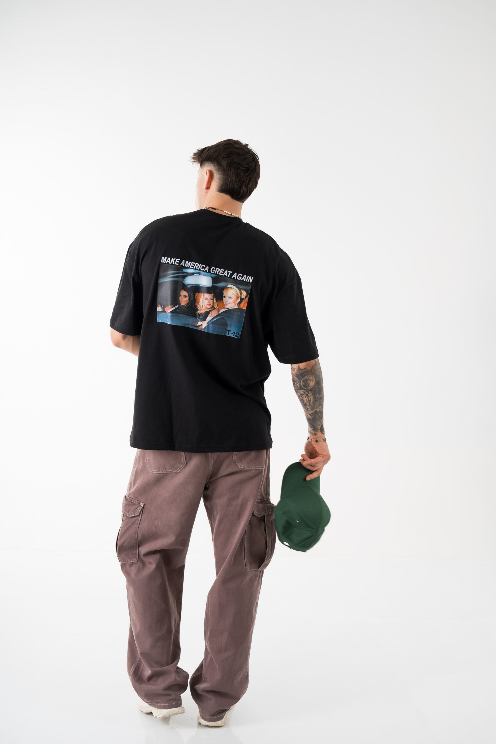 Make  America great again oversized tee