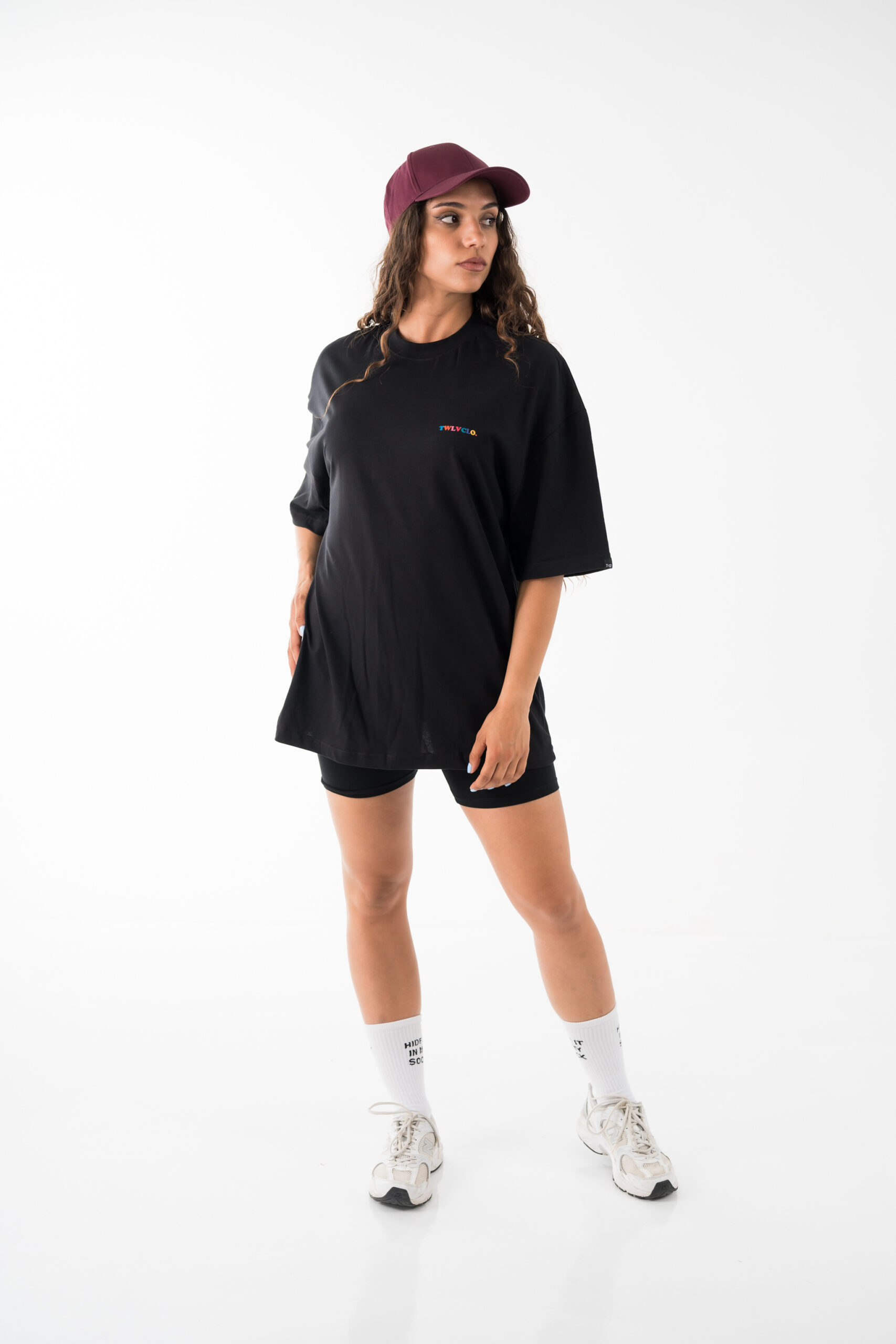 We never say no to Pizza oversized tee We never say no to Pizza oversized tee