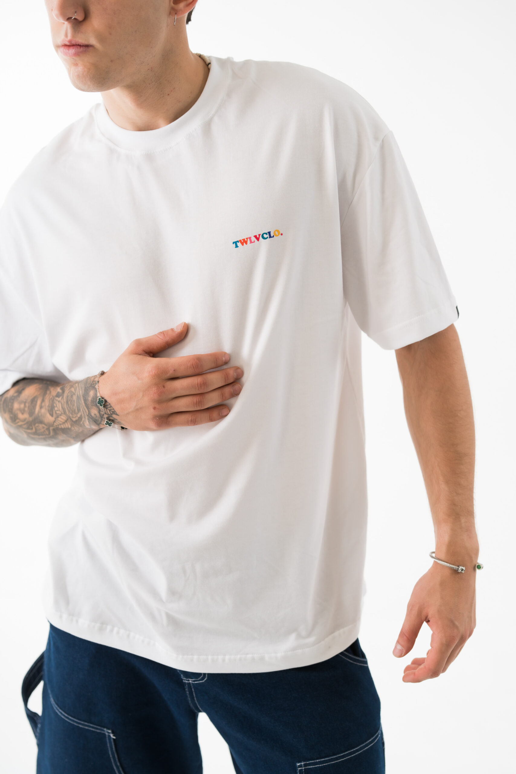 We never say no to pizza oversized tee
