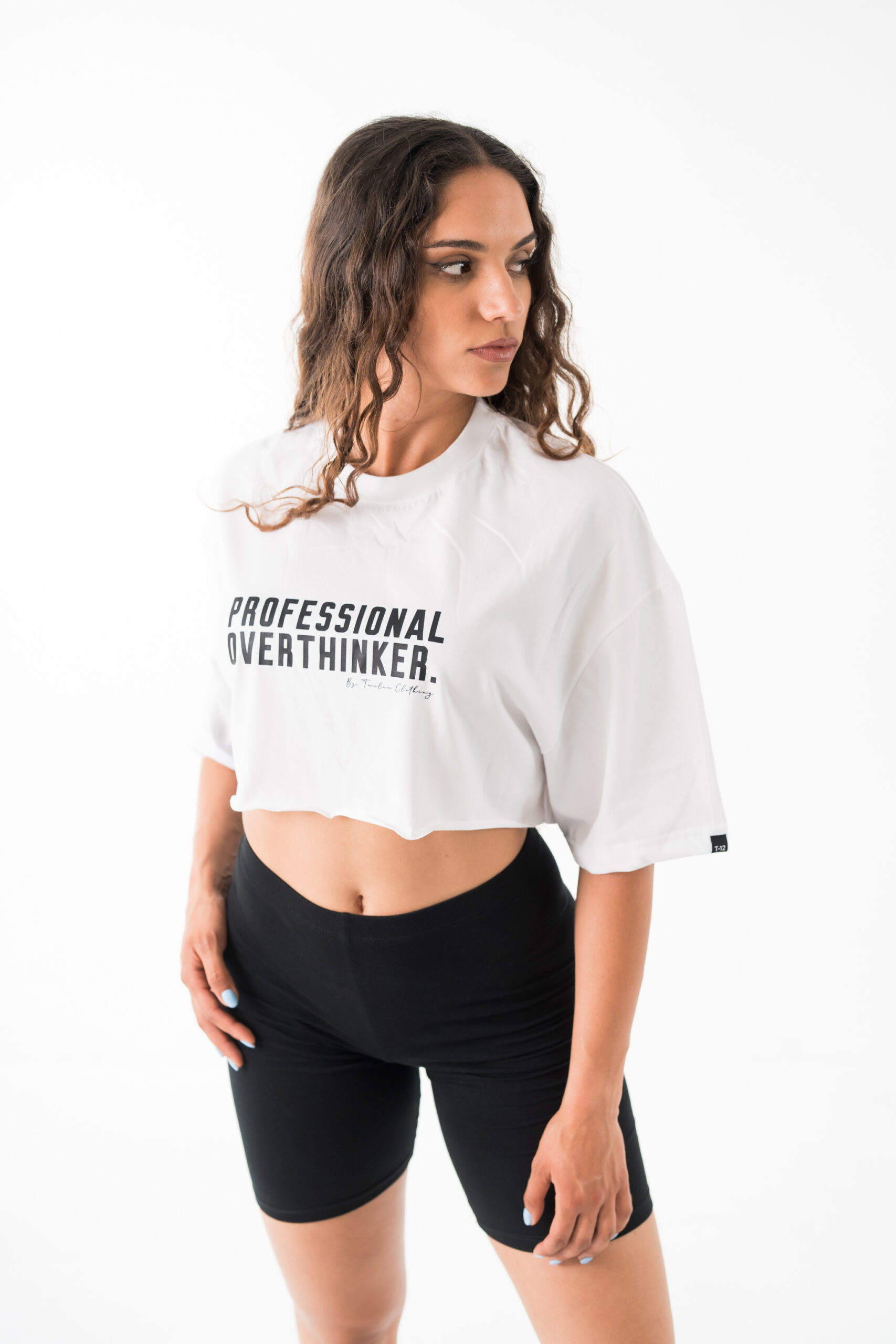 Professional Overthinker crop top