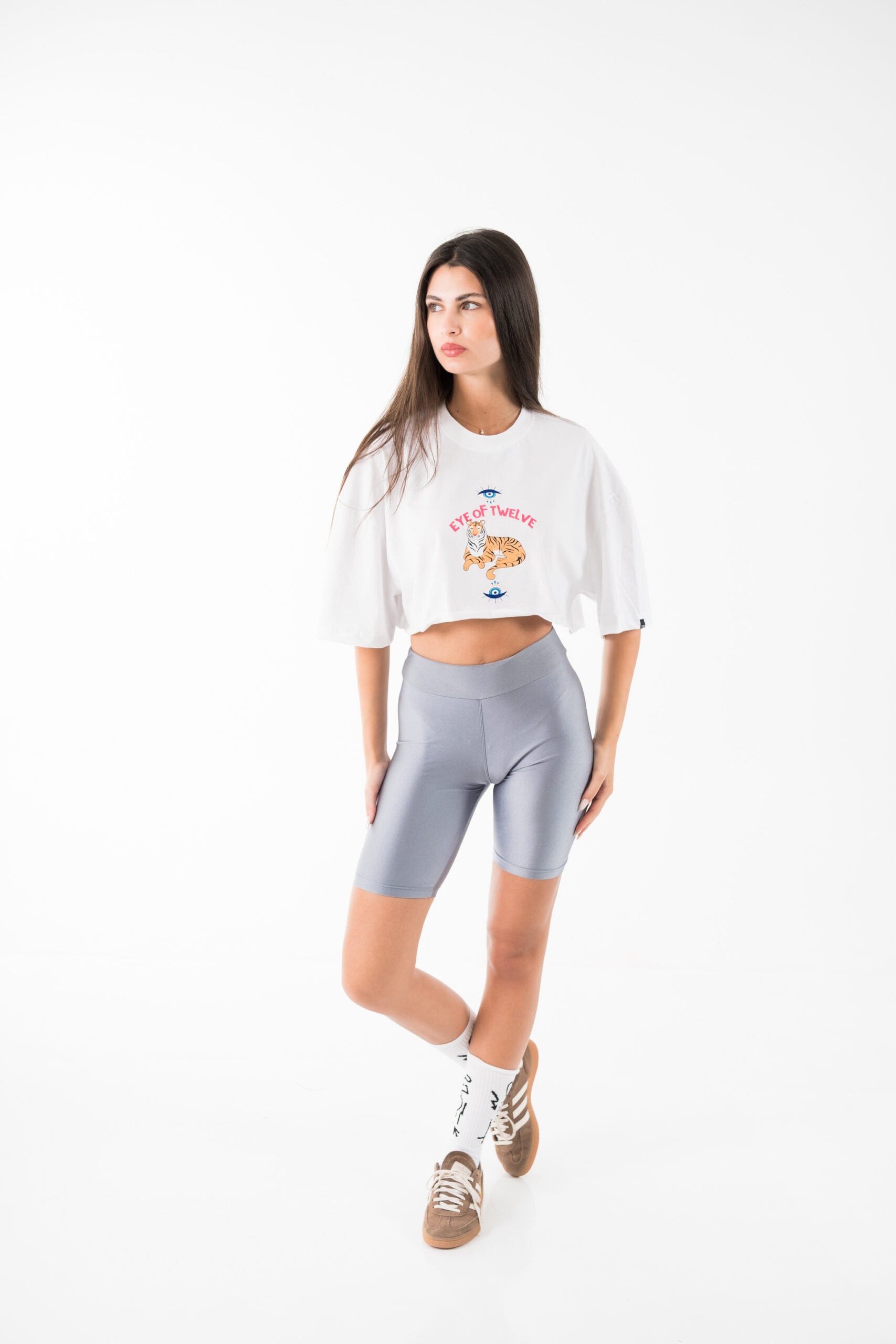 The eye of 12 crop top