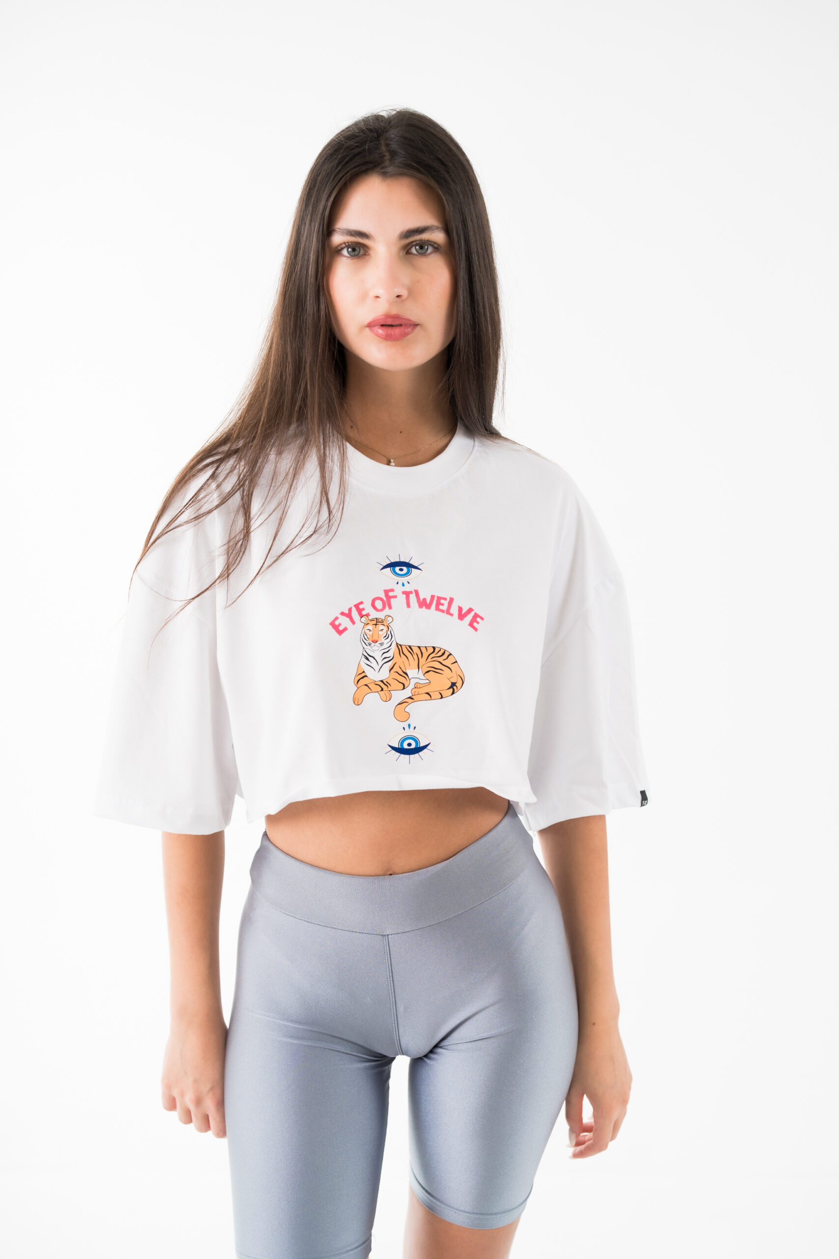 The eye of 12 crop top