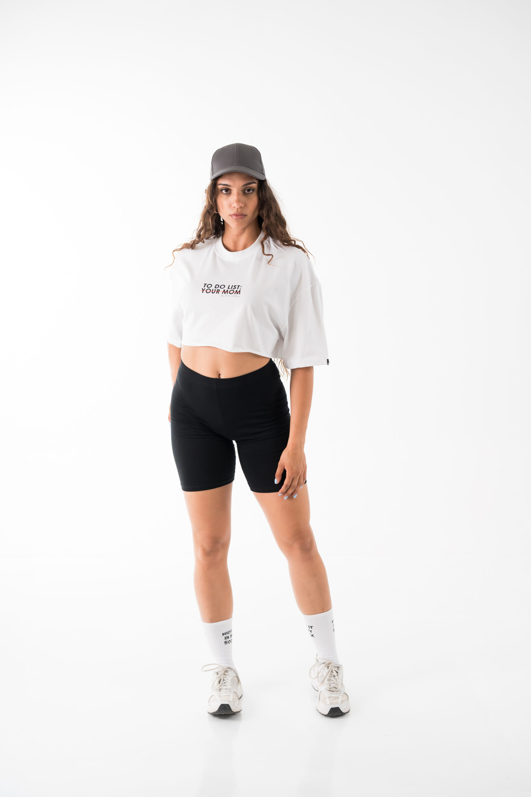To do list-your mom crop top
