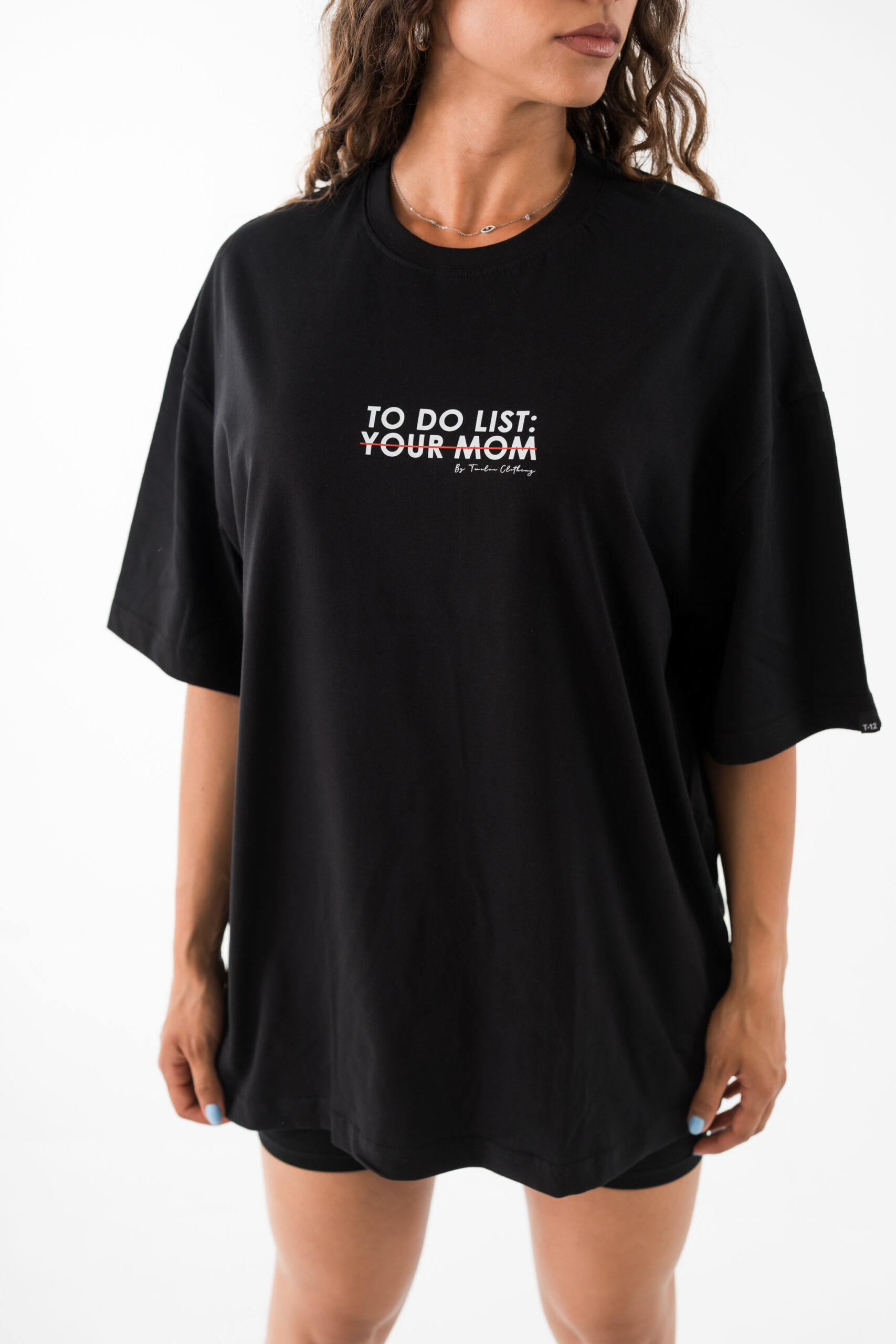 To do list-your mom crop top