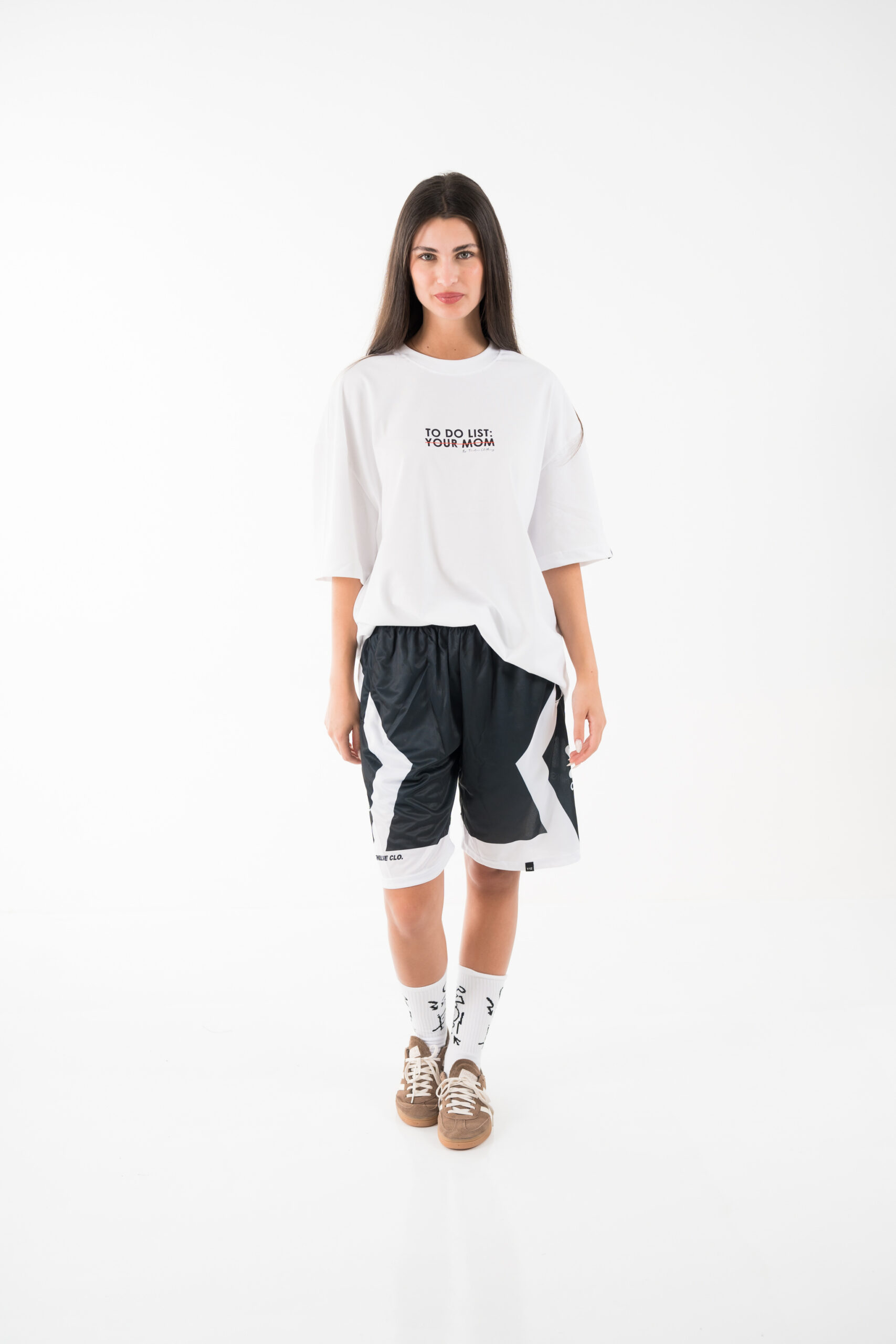 To do list-your mom oversized tee To do list-your mom oversized tee