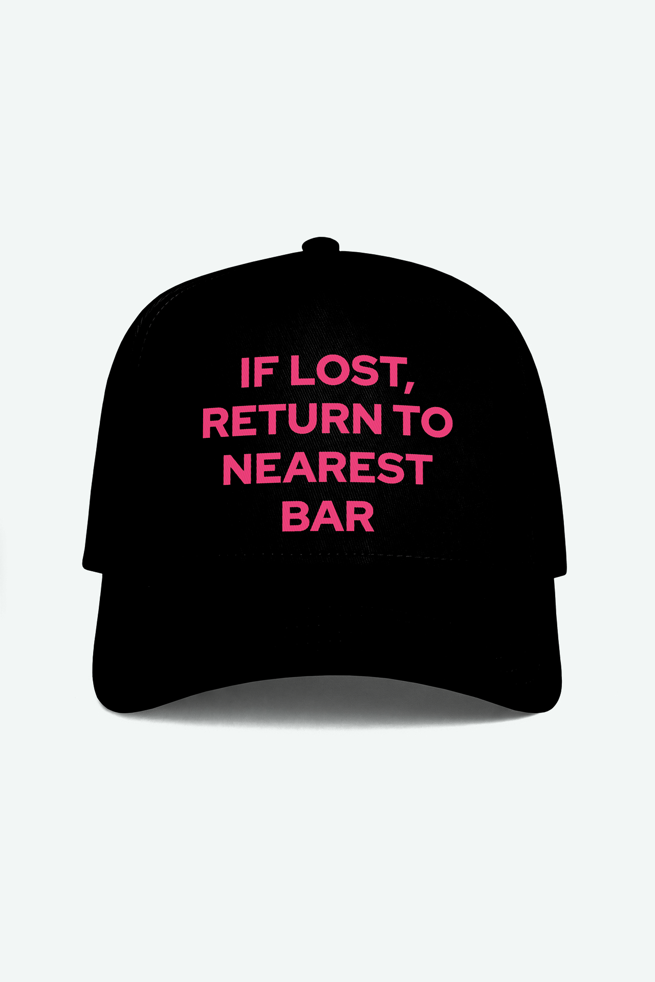 IF LOST, RETURN TO NEAREST BAR