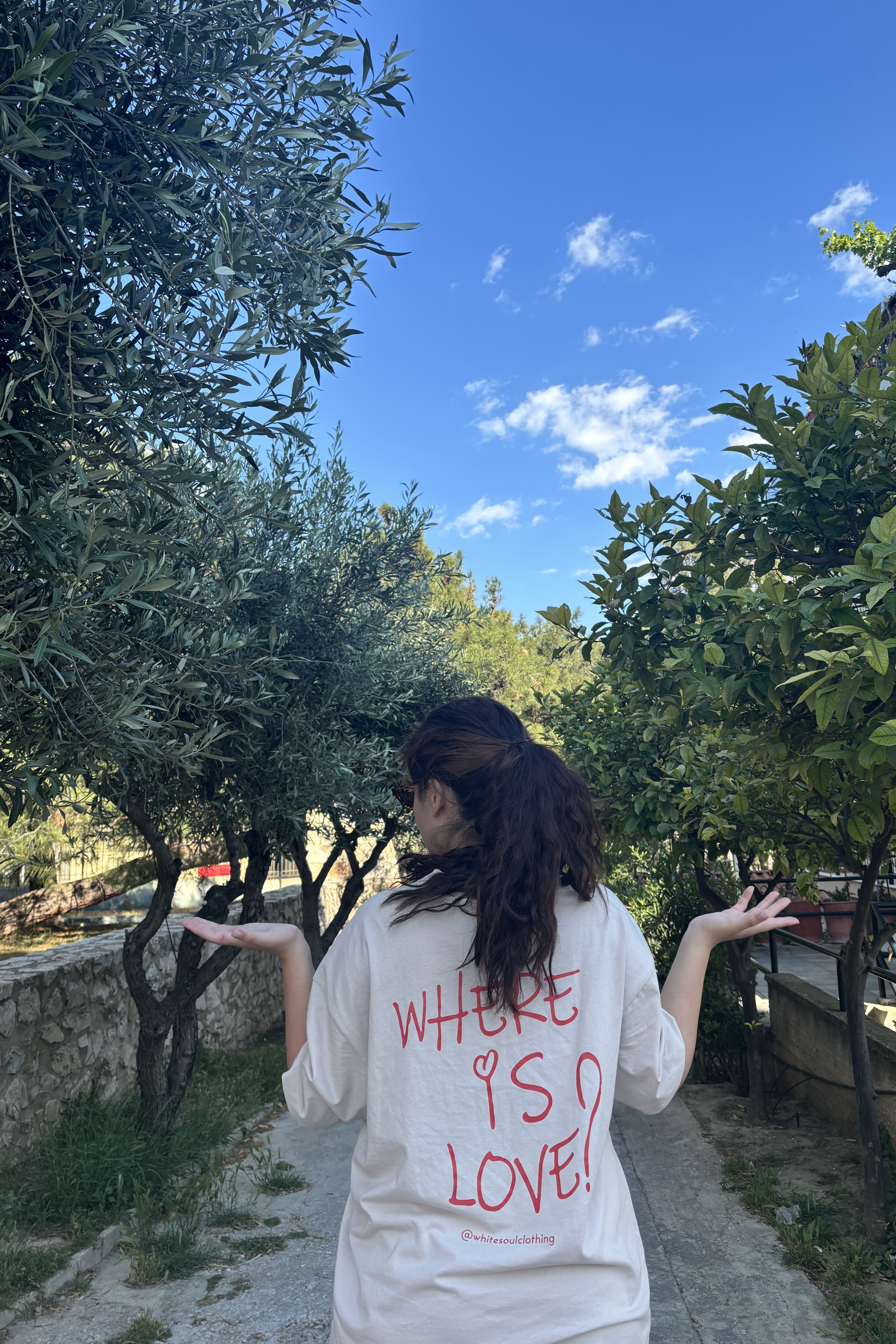 Where is love Oversize Tee 