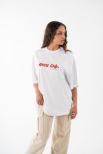 ΦΑΚ ΟΦ oversized tee