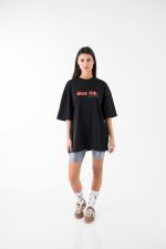 ΦΑΚ ΟΦ oversized tee