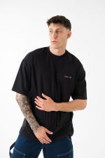We never say no to pizza oversized tee