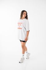 Sometimes the king is a woman oversized tee