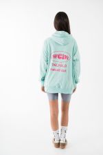Triple logo anniversary zip