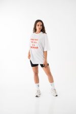 Sometimes the king is a woman oversized tee