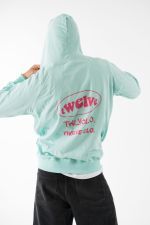 Triple logo anniversary zip