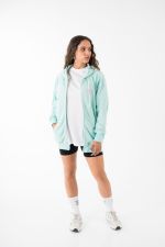 Triple logo anniversary zip