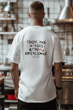 I swear i walk god but the devil keeps following Tee