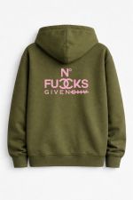 Fucks given Zip-up Hoodie
