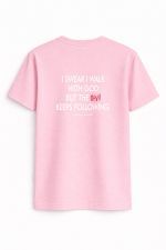 I swear i walk god but the devil keeps following Tee