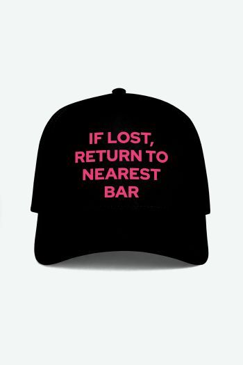 IF LOST, RETURN TO NEAREST BAR