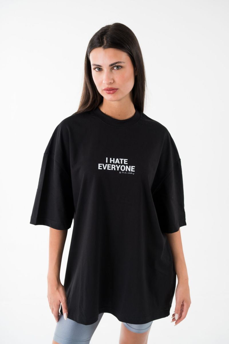 Φωτογραφία από I hate everyone oversized tee