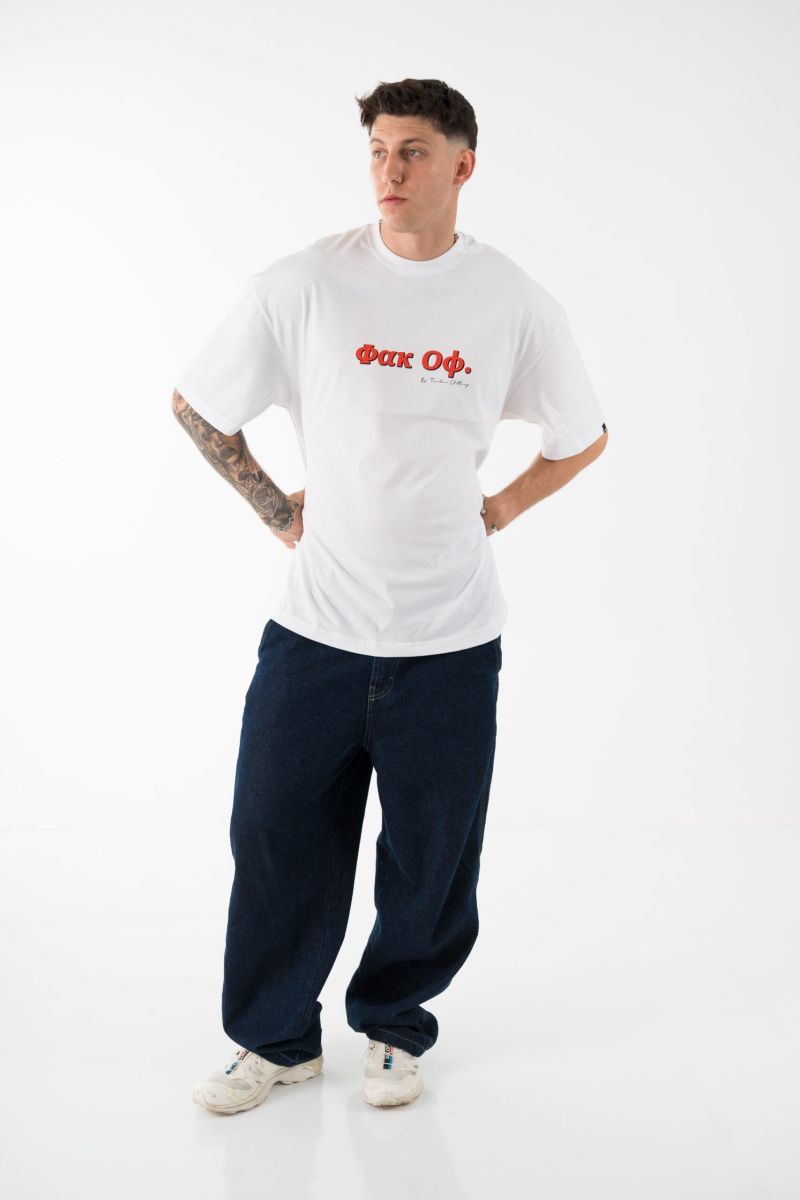 Φωτογραφία από ΦΑΚ ΟΦ oversized tee