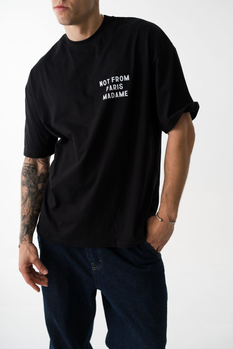 Φωτογραφία από Not from Paris madame oversized tee