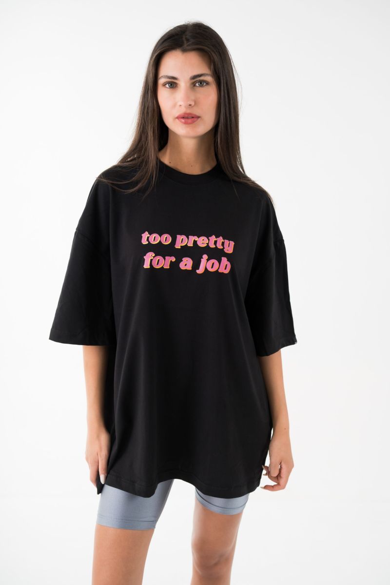Φωτογραφία από Too pretty for a job oversized tee