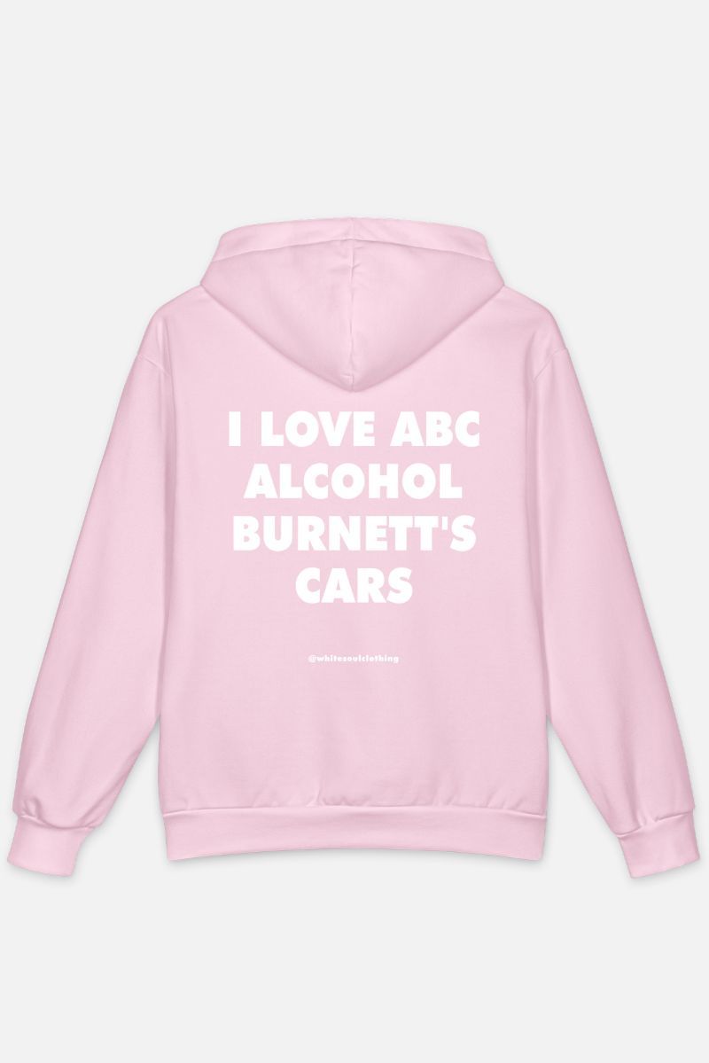 Φωτογραφία από I LOVE ABC: ALCOHOL, BURNETT'S, CARS Hoodie