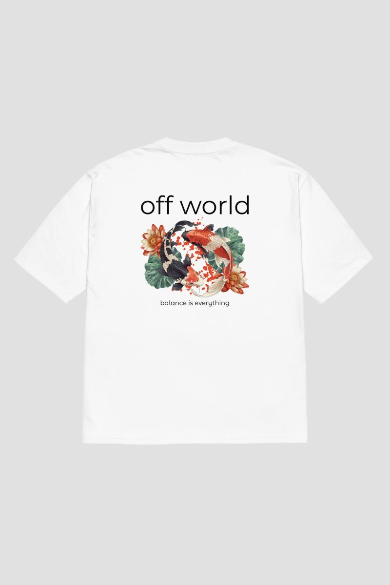 Φωτογραφία από Off-World Balance Is Everything oversized Tee