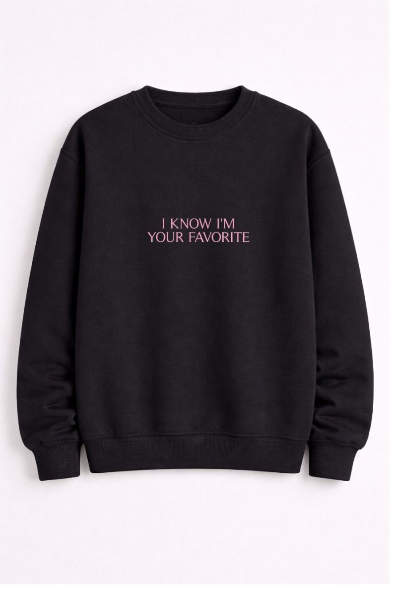 Φωτογραφία από I know im your favorite Crewneck